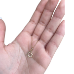 14k Gold Classic Star of David Charm Pendant