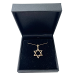 Star of David Pendant in 14K Gold