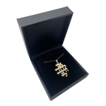 Ani L’dodi Hebrew Pendant in 14K Gold – Size 1.18″
