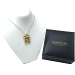 Precious Stones Choshen 14k Gold Pendant