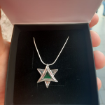 Star of David Necklace – Eilat Stone Artistic Silver