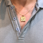 Twelve Gemstone 14K Gold Choshen Pendant