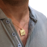 Twelve Gemstone 14K Gold Choshen Pendant