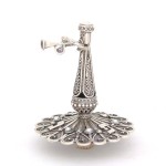 Sterling Silver Klezmer Dreidel with Filigree Work