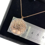 Tree of Life Large Pendant – 14K Gold and Diamonds