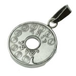 Silver and Gold Personalized Name “Asimon” Pendant