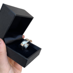 Mystery Ani L’dodi Sterling Silver Hebrew Wedding Ring