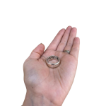 Mystery Ani L’dodi Sterling Silver Hebrew Wedding Ring