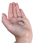 Mystery Ani L’dodi Sterling Silver Hebrew Wedding Ring