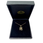 14k Gold Ahava Love Pendant