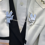 Priestly Blessing Silver Tallit Clips