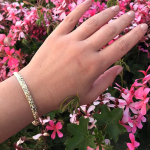 Designer Moroccan Stacking Bangle in 14k Gold