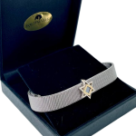 Star of David Bracelet with Nano Bible
