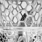 Sterling Silver Crown Beehive Honey Dish