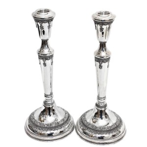 Traditional Sterling Silver Candlesticks