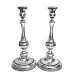 Elegant Sterling Silver Candlesticks