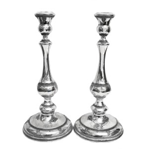 Elegant Sterling Silver Candlesticks