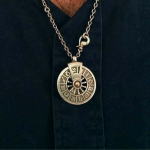 Zodiac Necklace in Silver and Gold