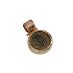 14k Gold Maccabean Coin Pendant