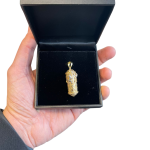 14k Yellow Gold Lion of Judah Torah Pendant