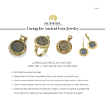 Authentic Roman Coins Sterling Silver Cufflinks