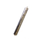 Cylindrical Sterling Silver Mezuzah Case