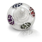Efrat Sterling Silver Hanukkah Dreidel