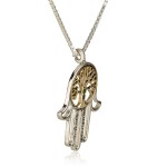 Hamsa Tree Of Life Kabbalah Pendant