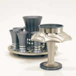 Wine Fountain with 8 Kiddush Cups