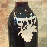 Lechayim To Life Grape Vine Silver Wine Decor