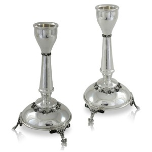 Chaya Sterling Silver Candlesticks