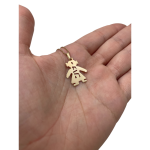 14k Gold Girl Name Pendant