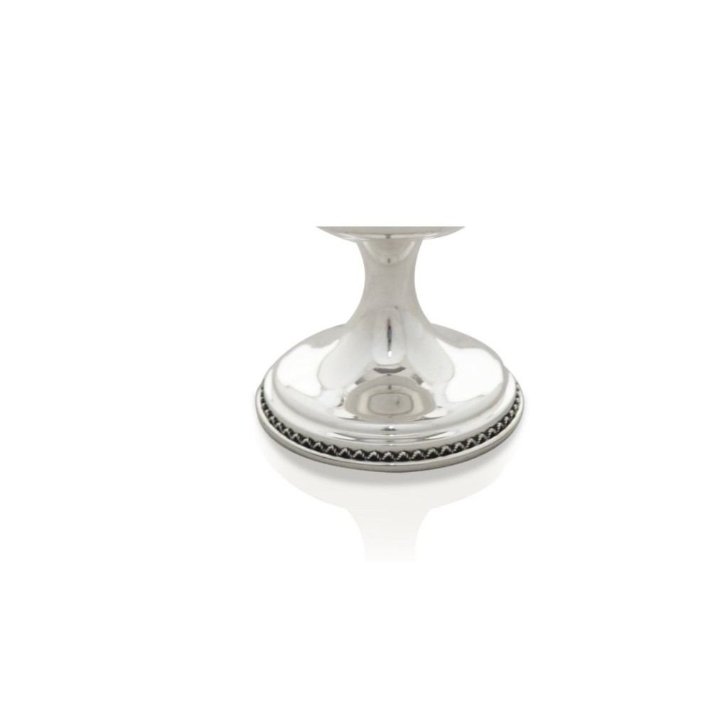 Zevulen Polished Sterling Silver Kiddush Cup