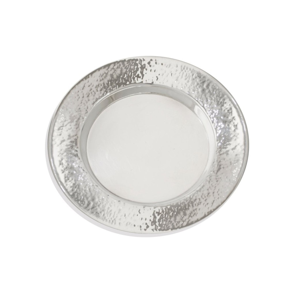 Dvir Hammered Silver Enamel Kiddush Cup