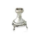 Sterling Silver Candlesticks with Custom Legs