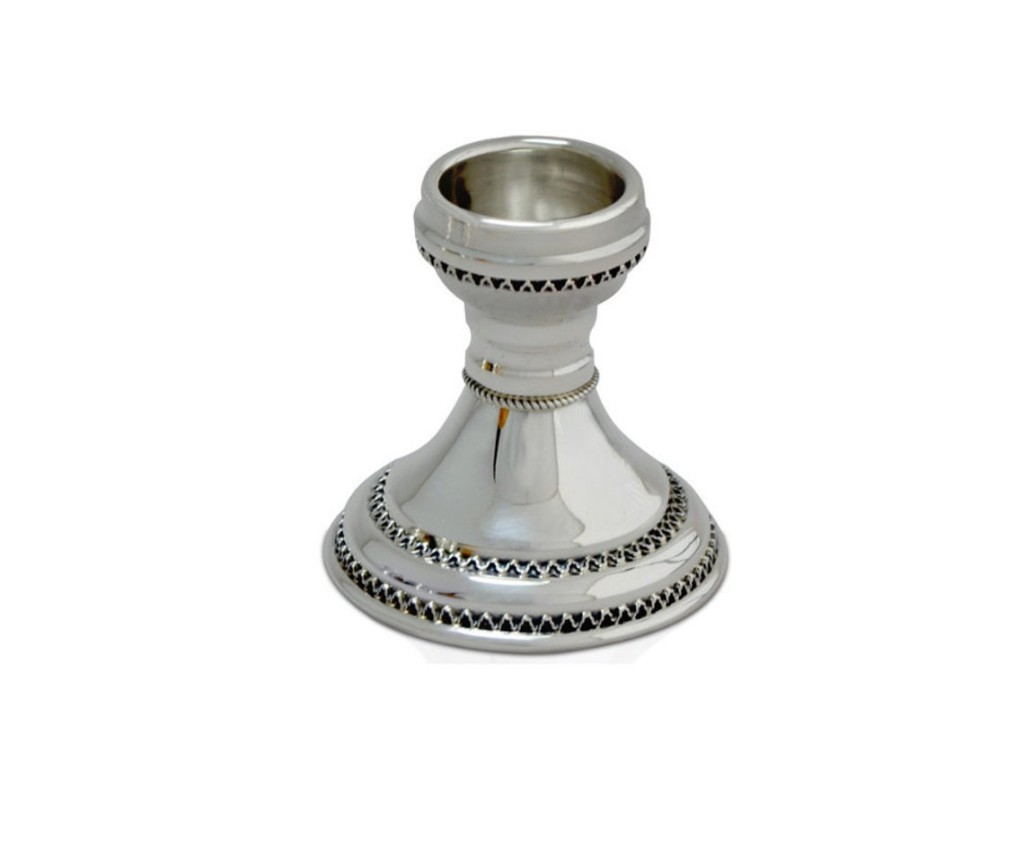 Sterling Silver Candlesticks with Custom Legs