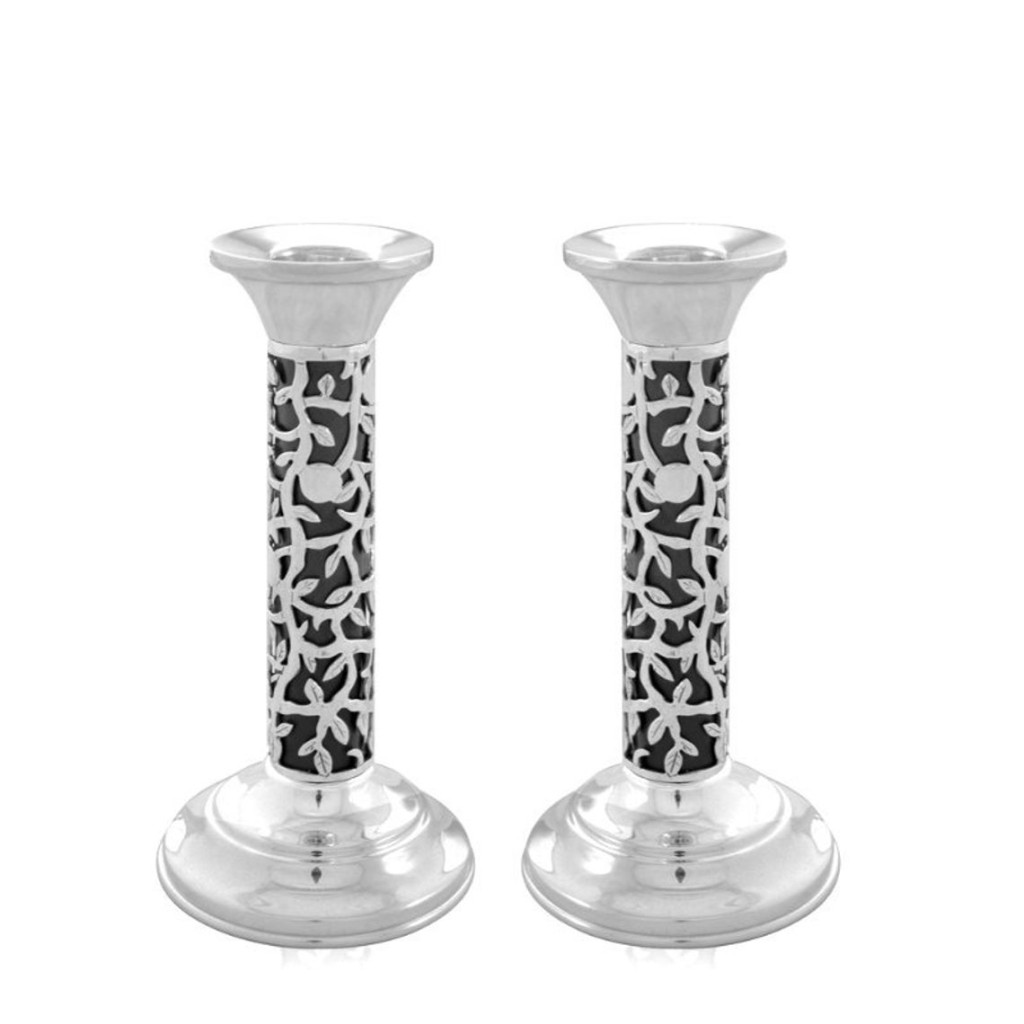 Tova Small Colorful Enamelled Candlesticks