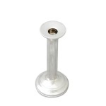 Yael Sterling Silver Column Candlesticks