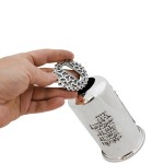 Sterling Silver Hebrew Blessing Tzedakah Box