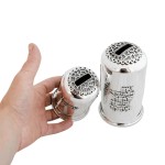 Sterling Silver Hebrew Blessing Tzedakah Box
