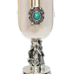 Silver Music Band Eilat Stone Kiddush Cup