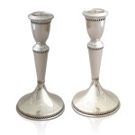 Malka Sterling Silver Candlesticks