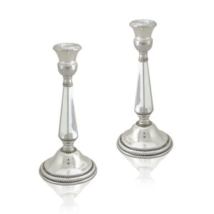 Nava Sterling Silver Standard Candlesticks