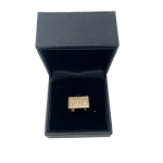 14k Yellow Gold Wide Kotel Name Ring