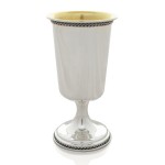 Zevulen Polished Sterling Silver Kiddush Cup