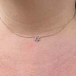 Diamond Star of David Linked Necklace in 14K Gold – Petite