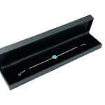 Star of David Opal Chain Bracelet in 14K Gold