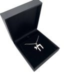 Hebrew Chai Pendant in 925 Sterling Silver Smooth Finish – 19 mm