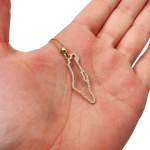 Diamond Studded Map of Israel Pendant in 14K Gold