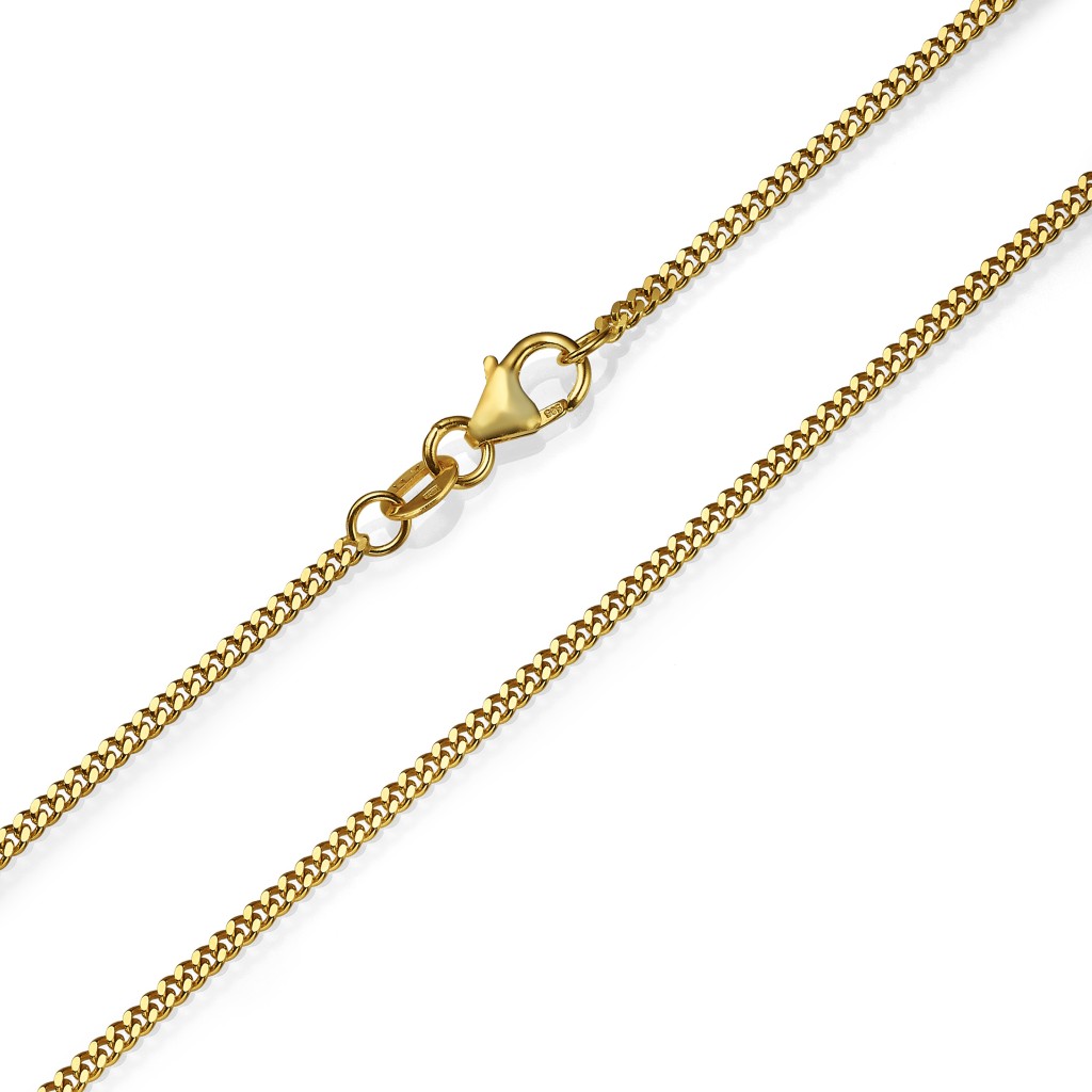 14K Gold Panzer / Cuban Chain – 1.8 MM Thick